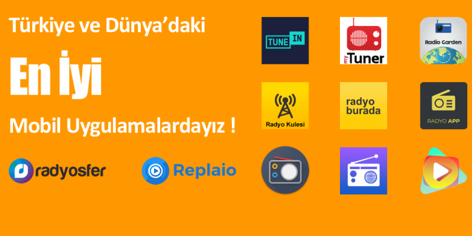 Türkiye ve Dünya'daki En İyi Mobil Uygulamalardayız !
